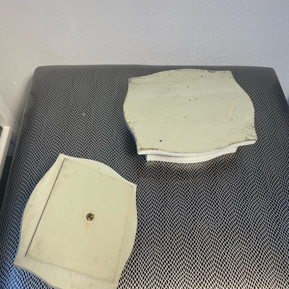 🌿$5 FARMHOUSE SHABBY CHIC Boho Trinket Box🎀 - Picture 2 of 8